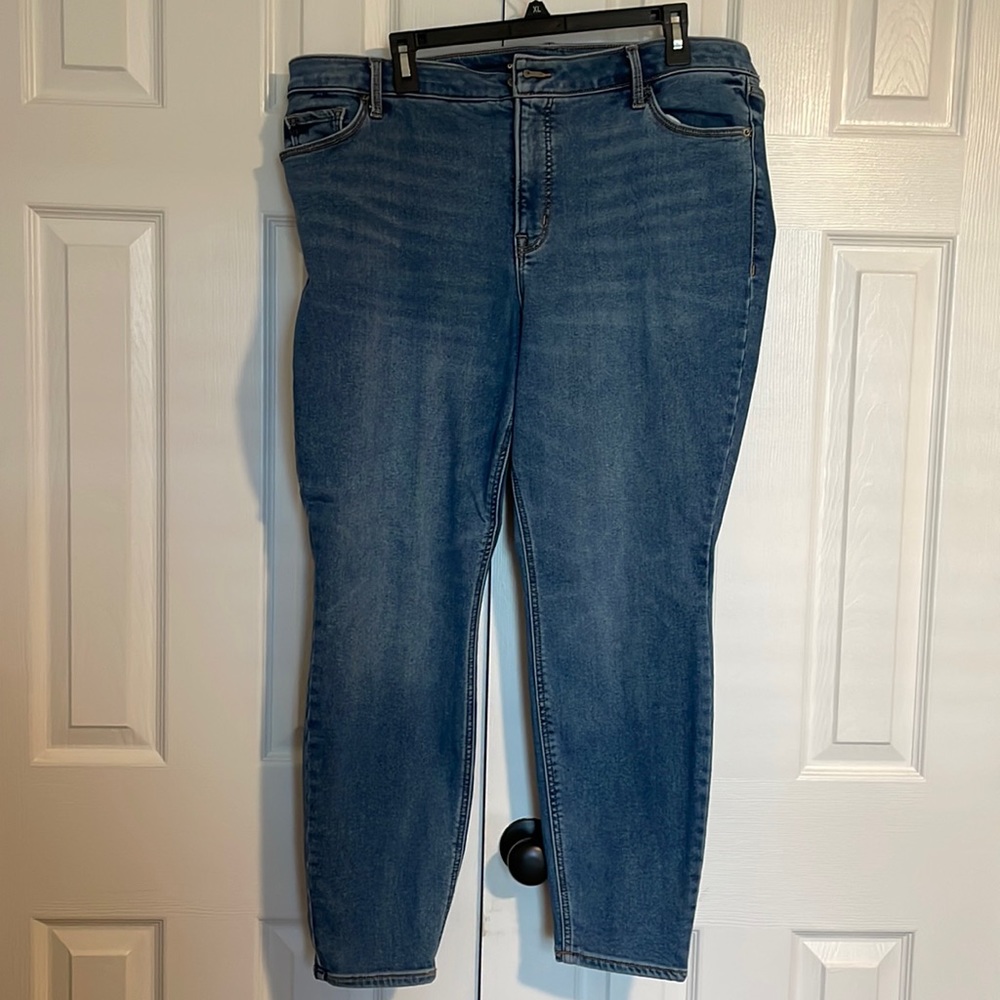 OLD NAVY size 20 Rockstar Mid-Rise Super Skinny